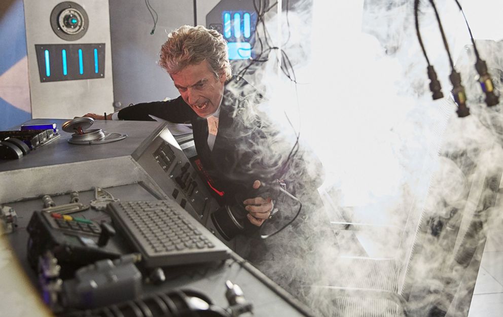 PHOTO: Peter Capaldi appears in a scene from "Doctor Who."
