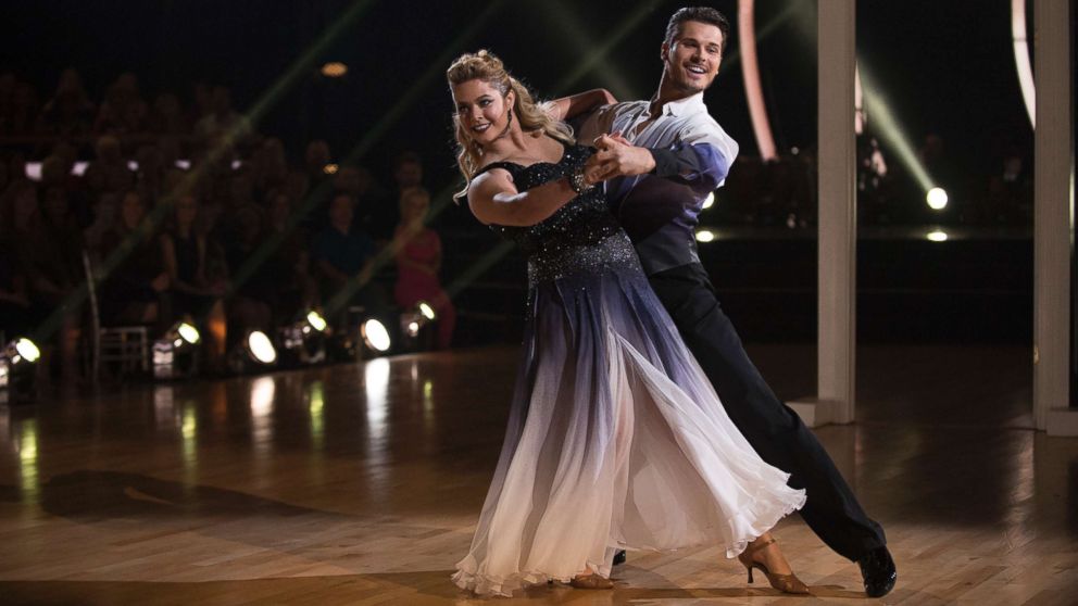 PHOTO: Sasha Pieterse and Gleb Savchenko in "Episode 2504" of "Dancing with the Stars," Oct. 9, 2017, on The ABC Television Network. 