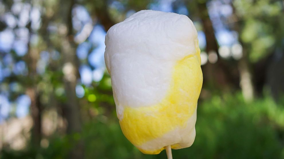 PHOTO: Pineapple cotton candy from Cotton Candy Creations.