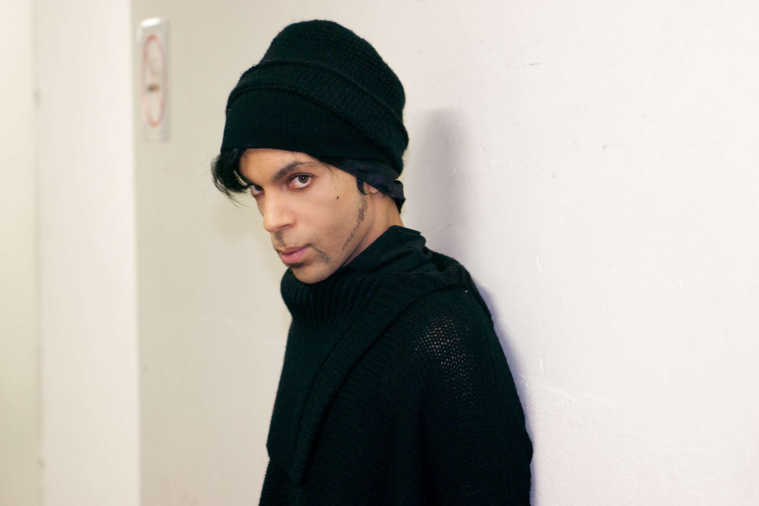 PHOTO: Prince is photographed backstage in Europe on his "One Nite Alone Tour" in 2002.