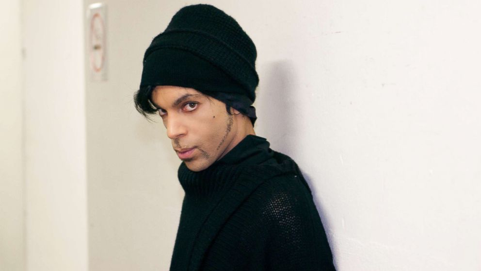 PHOTO: Prince is photographed backstage in Europe on his "One Nite Alone Tour" in 2002.