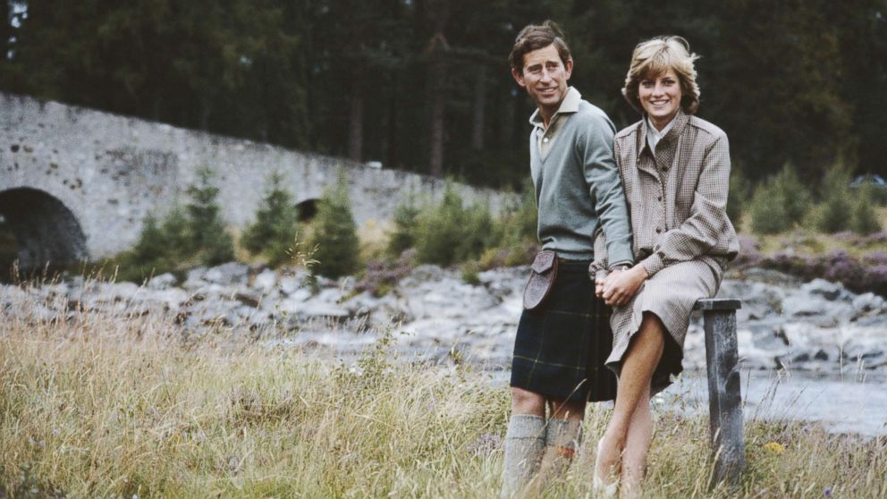 PHOTO: Prince Charles and Diana, Princess of Wales pose together during their honeymoon in Balmoral, Scotland, August 19, 1981. 