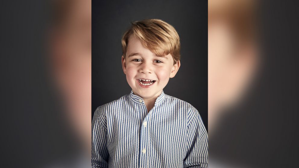 Prince George celebrates his fourth birthday, July 22, 2017.