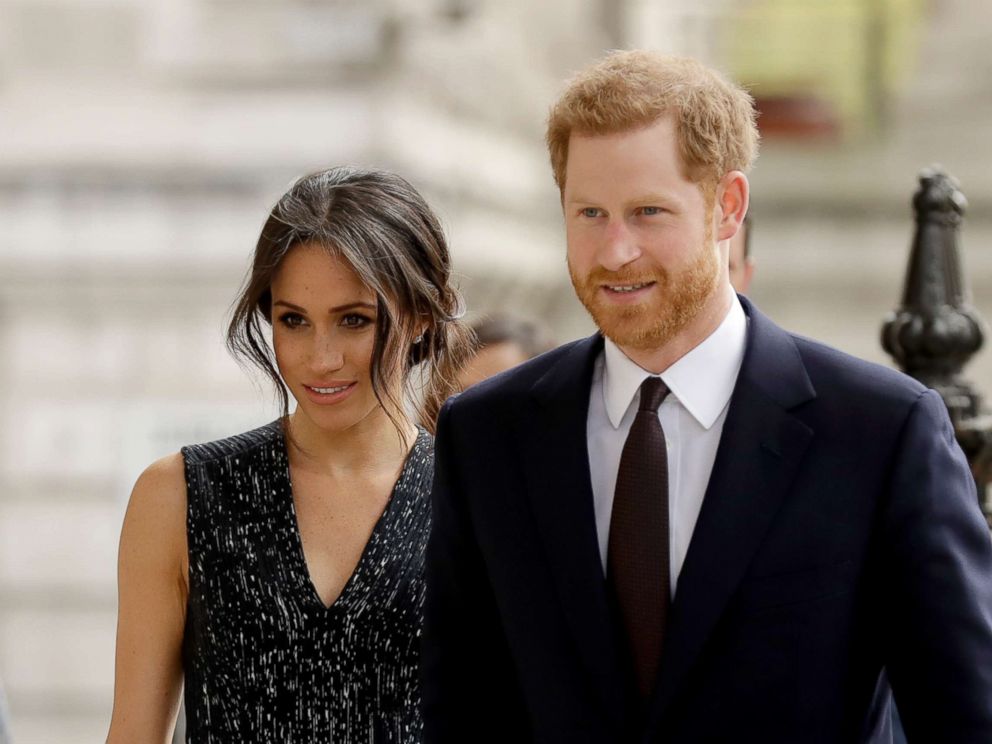 PHOTO: Prince Harry and his fiancee Meghan Markle arrive to attend a memorial service to commemorate the 25th anniversary of the murder of black teenager Stephen Lawrence at St Martin-in-the-Fields church in London, April 23, 2018.