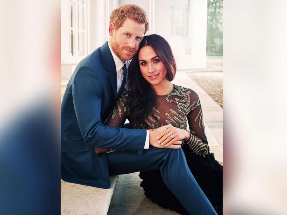 Prince Harry and Meghan Markle pose in candid engagement photos - ABC News