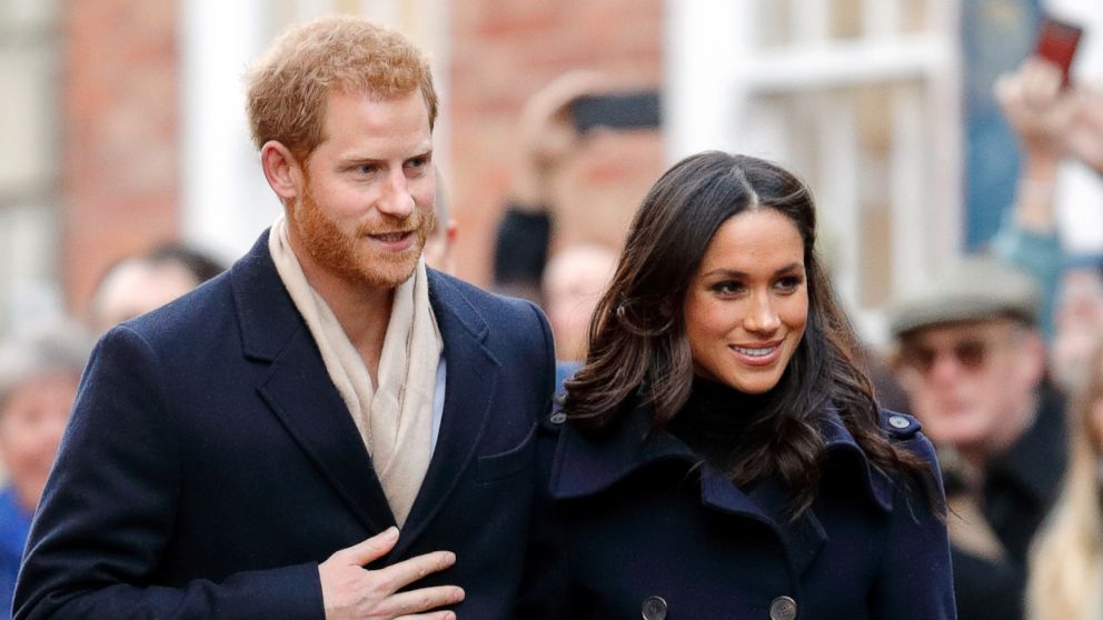 PHOTO: Prince Harry and Meghan Markle attend a Terrence Higgins Trust World AIDS Day charity fair at Nottingham Contemporary, Dec. 1, 2017, in Nottingham, England.