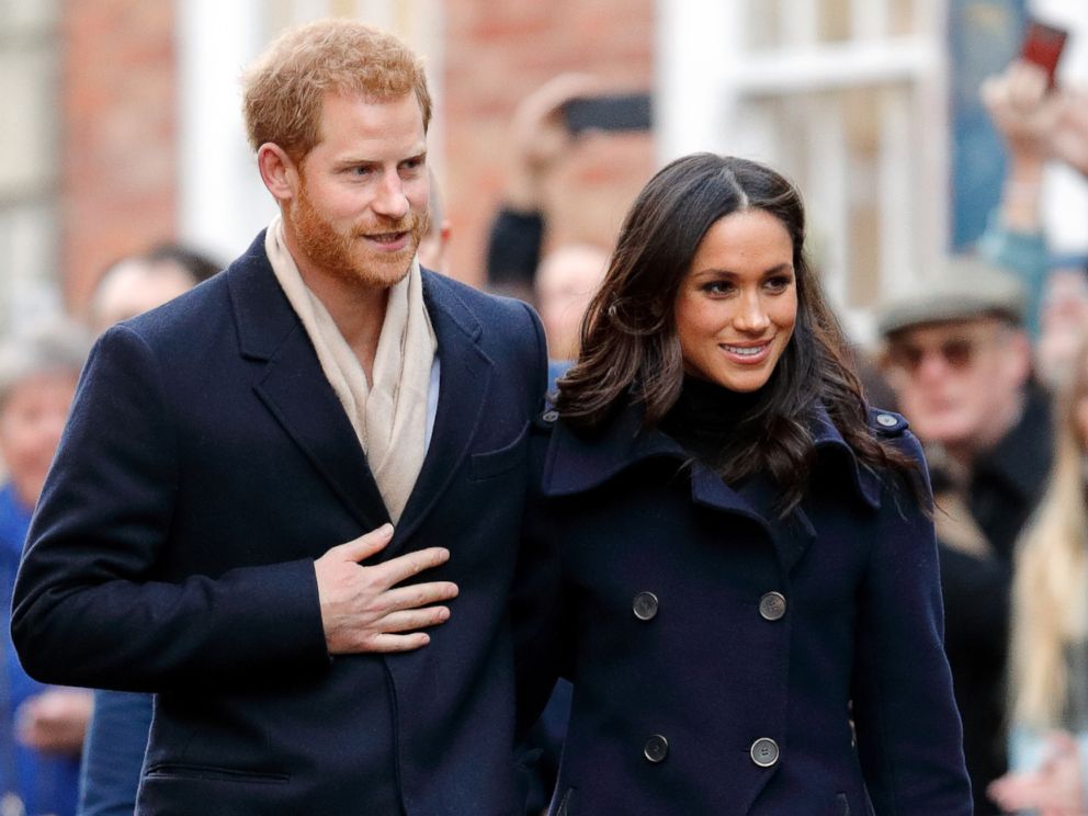 PHOTO: Prince Harry and Meghan Markle attend a Terrence Higgins Trust World AIDS Day charity fair at Nottingham Contemporary, Dec. 1, 2017, in Nottingham, England.