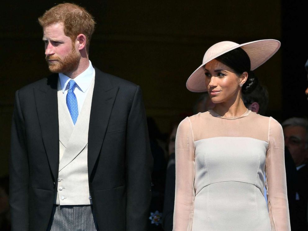 Meghan Markle Shows Skin in Chic Outfit in Buckingham Palace Debut