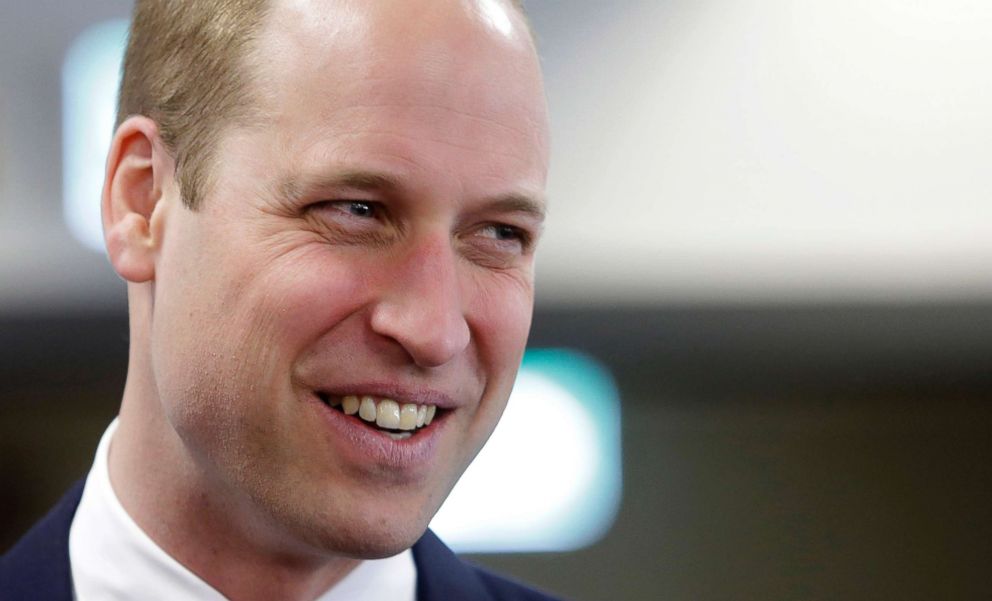 PHOTO: Prince William, Duke of Cambridge smiles as he attends a joint session of the Commonwealth Heads of Government Meeting and Youth forums at the Queen Elizabeth II Centre,  April 17, 2018 in London.