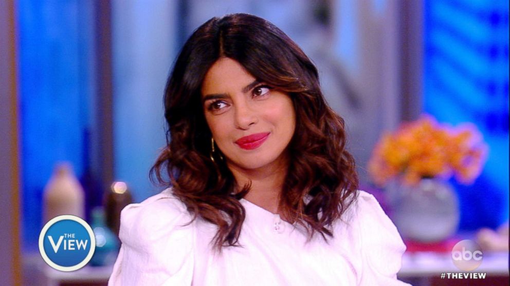 Priyanka Chopra appears on "The View," May 3, 2018.