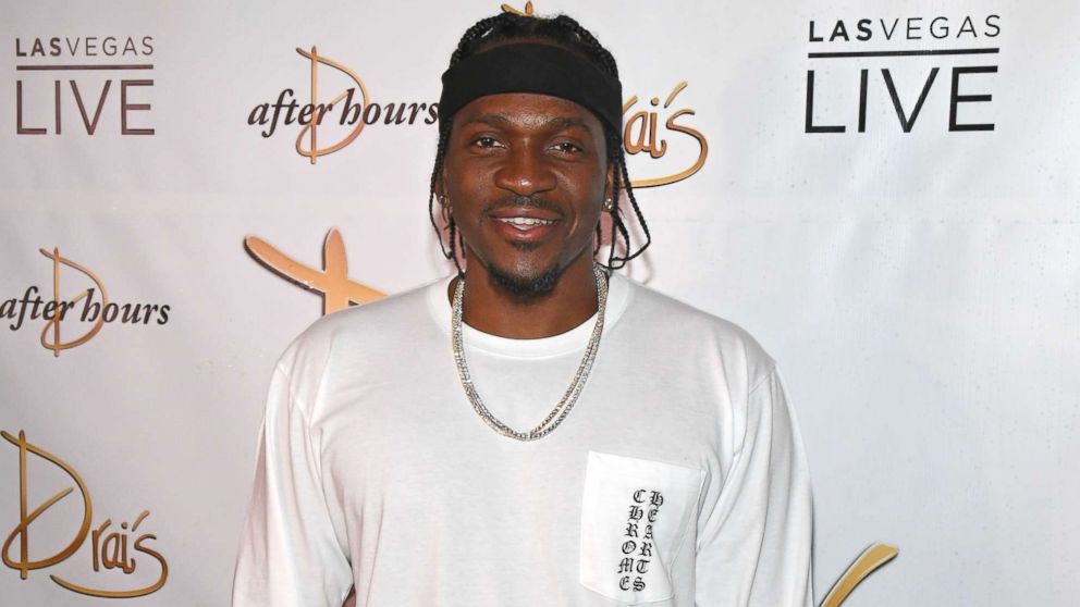 Rapper Pusha T arrives at the debut of his residency at Drai's Beach Club - Nightclub at The Cromwell Las Vegas on June 16, 2018 in Las Vegas, Nevada.