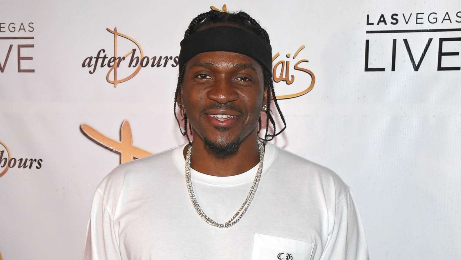 PHOTO: Rapper Pusha T arrives at the debut of his residency at Drai's Beach Club - Nightclub at The Cromwell Las Vegas on June 16, 2018 in Las Vegas, Nevada.