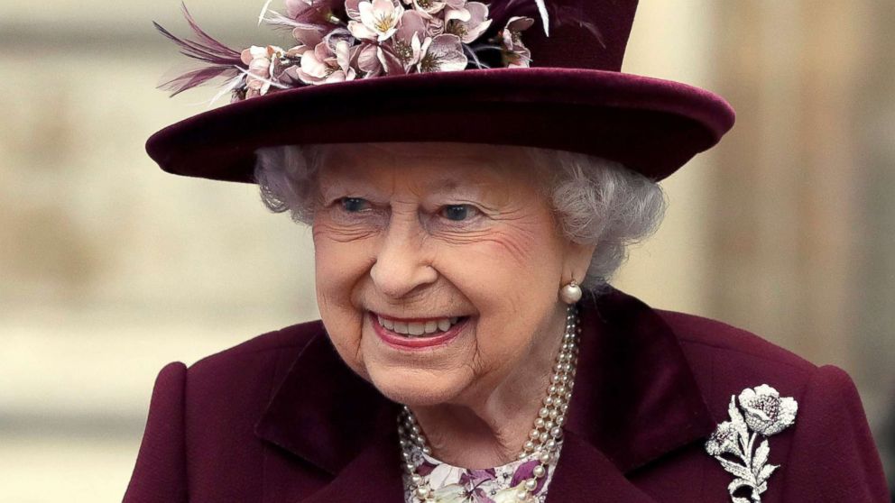 PHOTO: Britain's Queen Elizabeth leaves after attending the Commonwealth Service at Westminster Abbey in London, Britain on March 12, 2018.