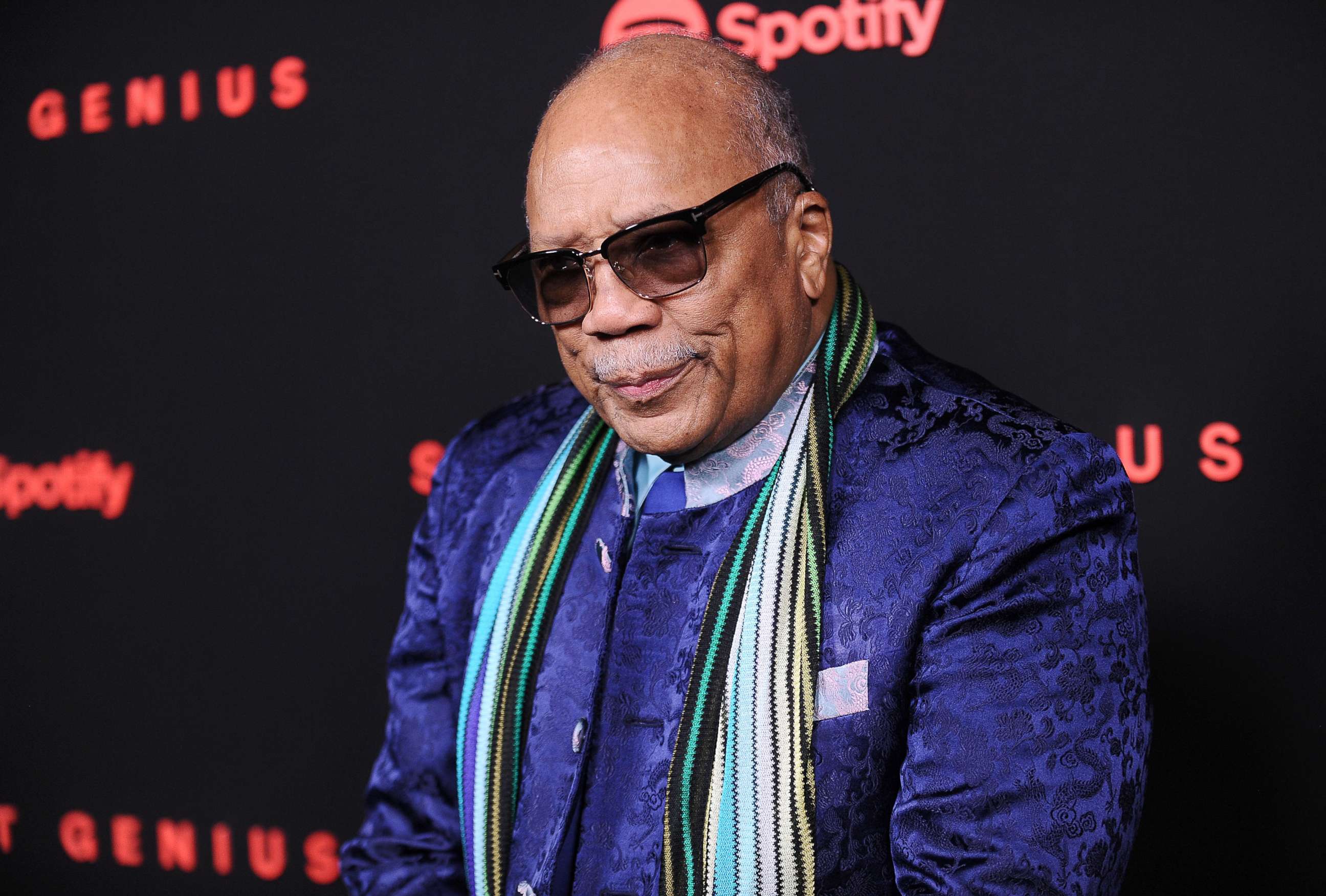 PHOTO: Quincy Jones attends Spotify's inaugural Secret Genius Awards at Vibiana Cathedral on Nov. 1, 2017 in Los Angeles. 
