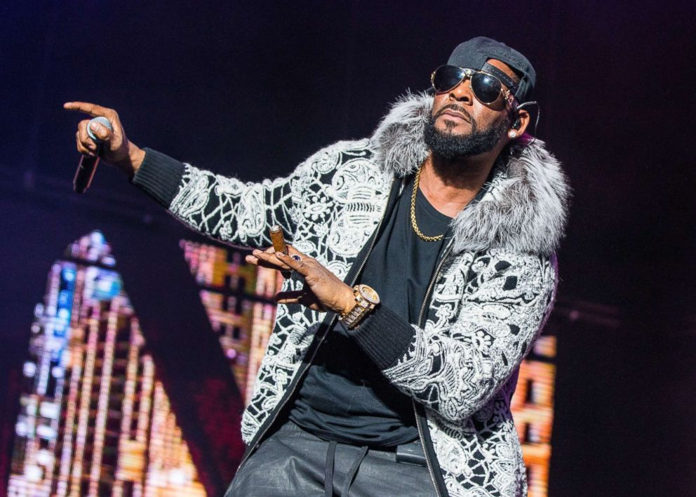 PHOTO: R. Kelly performs at Little Caesars Arena, Feb. 21, 2018, in Detroit. 