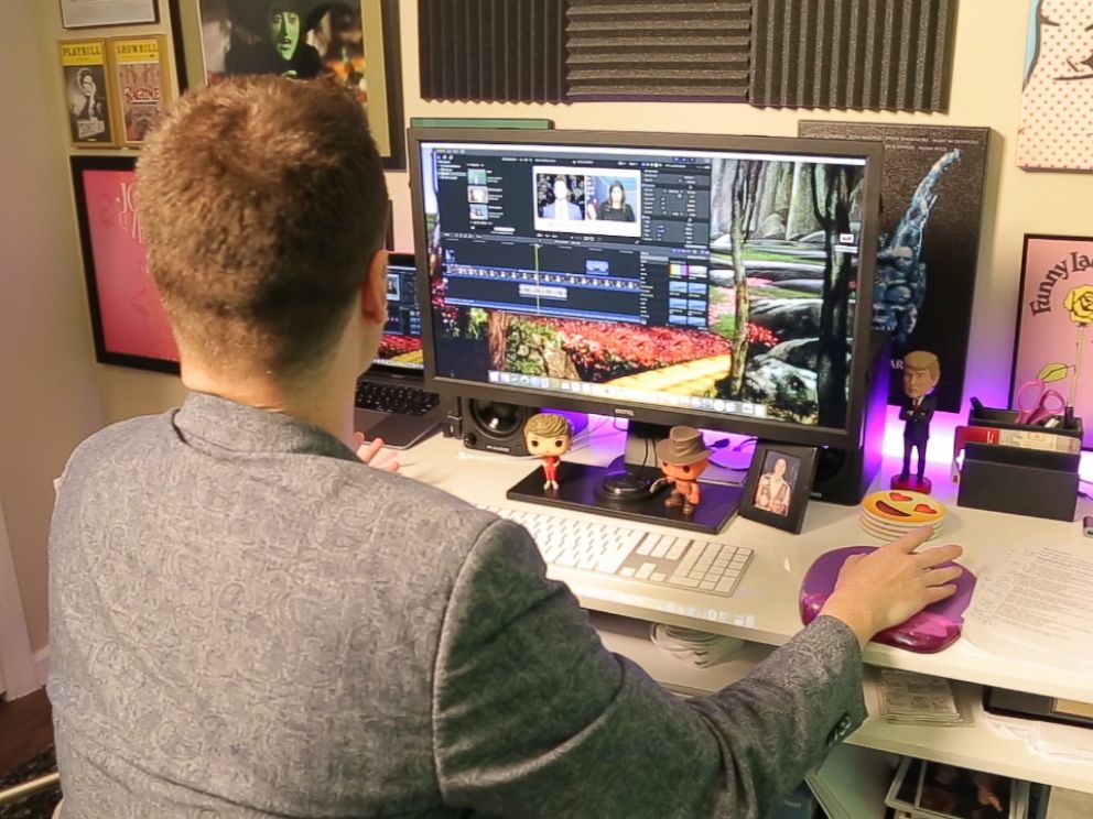 PHOTO: Randy Rainbow told Nightline he is a one man band and produces his own videos.