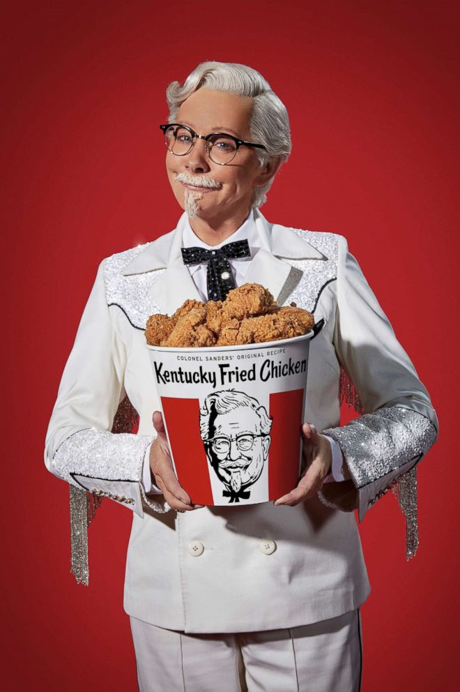 PHOTO: Singer Reba McEntire is pictured as KFC's Colonel Sanders.