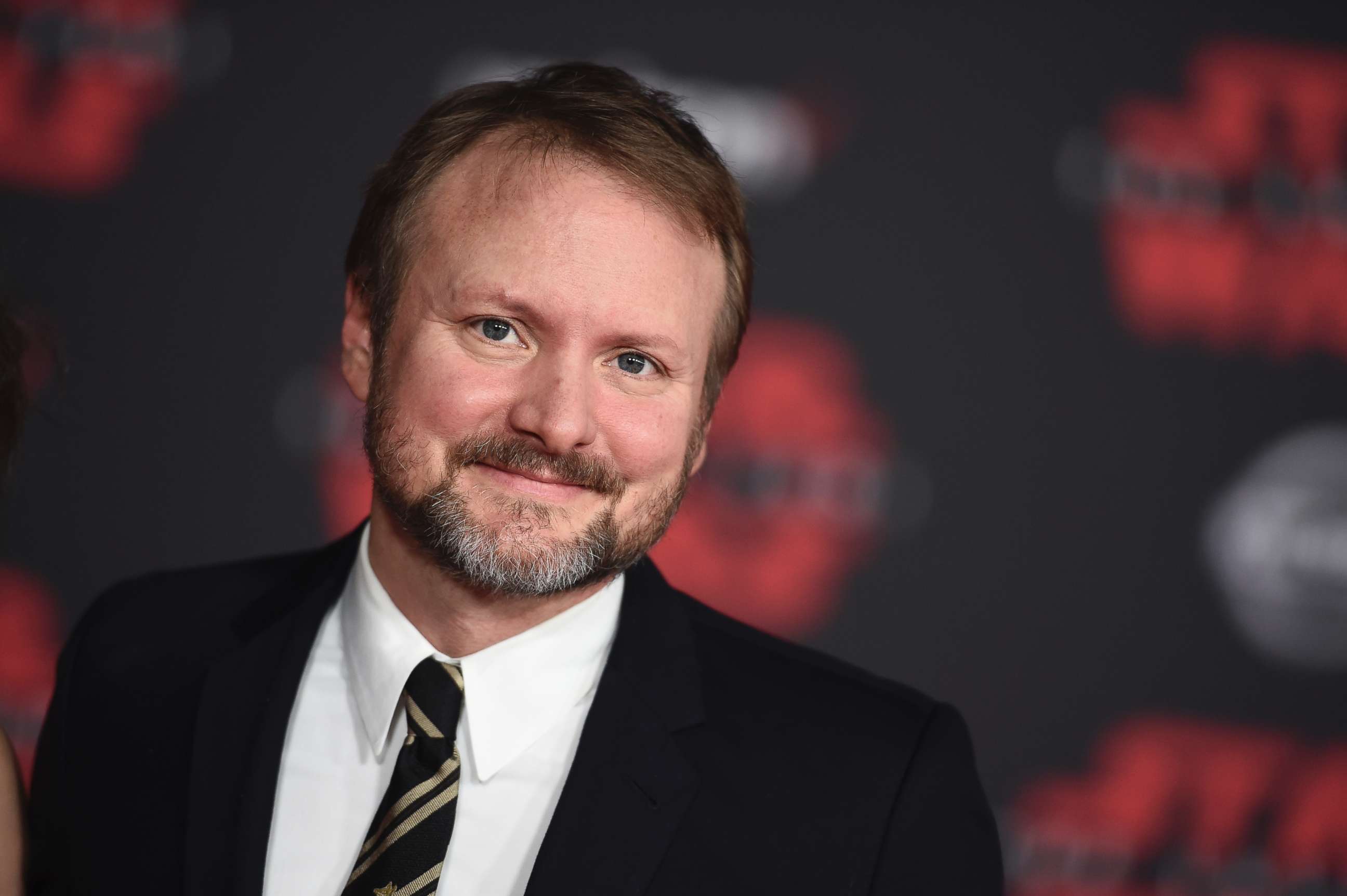 PHOTO: Director Rian Johnson arrives at the Los Angeles premiere of 'Star Wars: The Last Jedi' at the Shrine Auditorium, Dec. 9, 2017 in Los Angeles. 