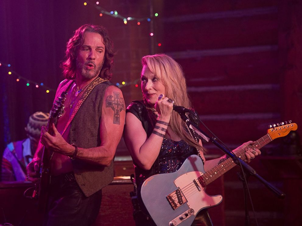 PHOTO: Rick Springfield and Meryl Streep in Ricki and the Flash.