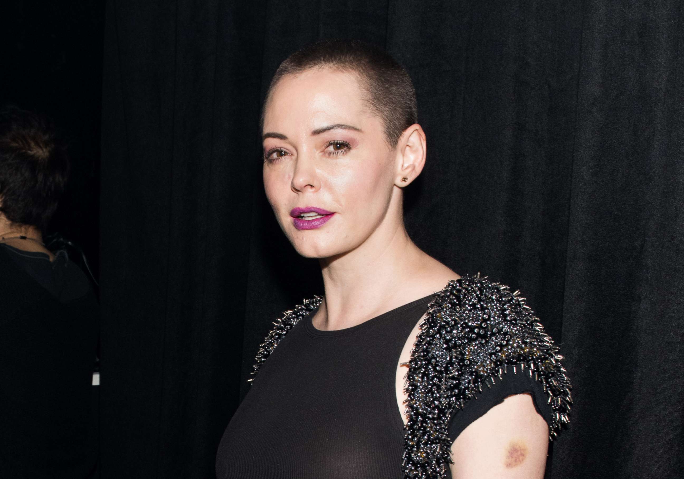 PHOTO: Actress Rose McGowan attends an opening, Nov. 28, 2016 in New York City. 
