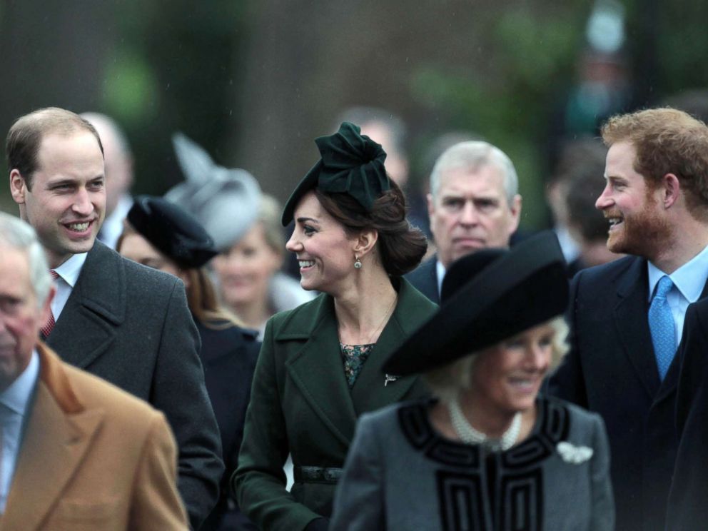 PHOTO: Members of The Royal Family attend the Christmas Day Service at St. Mary Magdalene Church on the Sandringham Estate, Dec. 25, 2015, Sandringham, Norfolk, U.K.