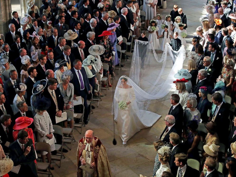 The Adorable Kids Including George And Charlotte Who Walked With Meghan Markle Down The Aisle Abc News