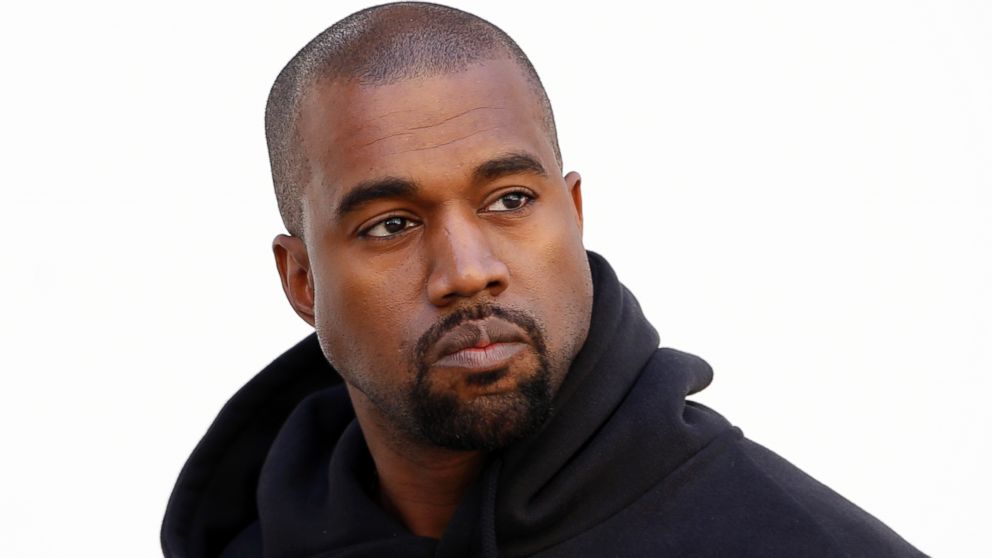 Kanye West attends Paris Fashion Week, March 6, 2015.