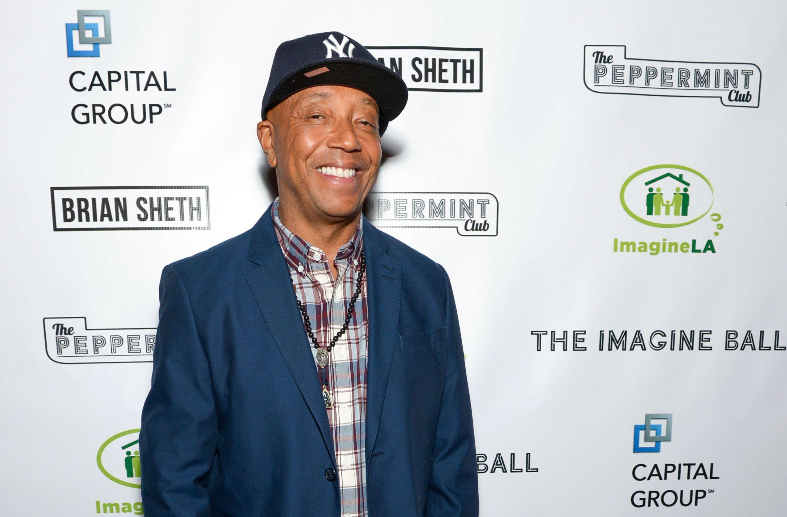 PHOTO: Russell Simmons attends The Imagine Ball at The Peppermint Club, Oct. 12, 2017 in Los Angeles. 