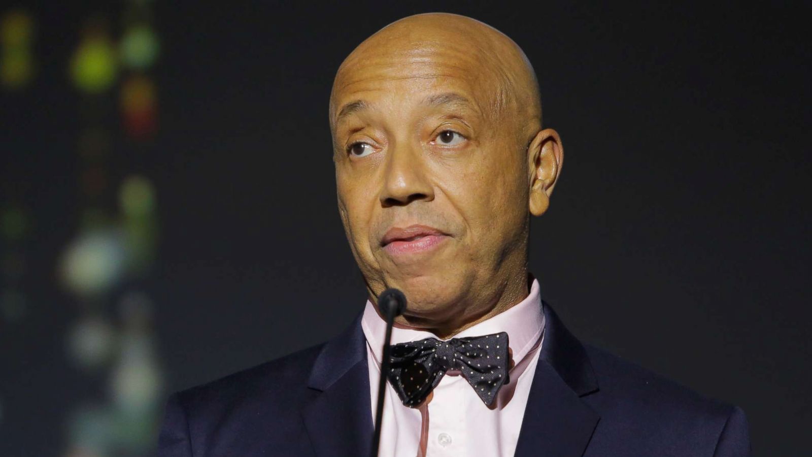 PHOTO: Music producer Russell Simmons speaks onstage at the 2017 Make a Wish Gala, Nov. 9, 2017, in Los Angeles.