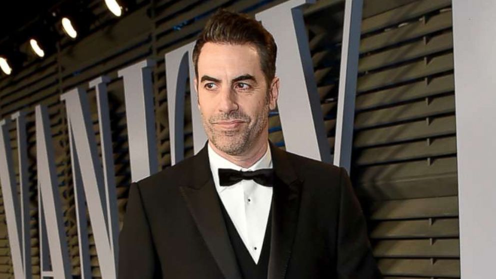 PHOTO: Sacha Baron Cohen attends the 2018 Vanity Fair Oscar party at Wallis Annenberg Center for the Performing Arts, March 4, 2018, in Beverly Hills, Calif.