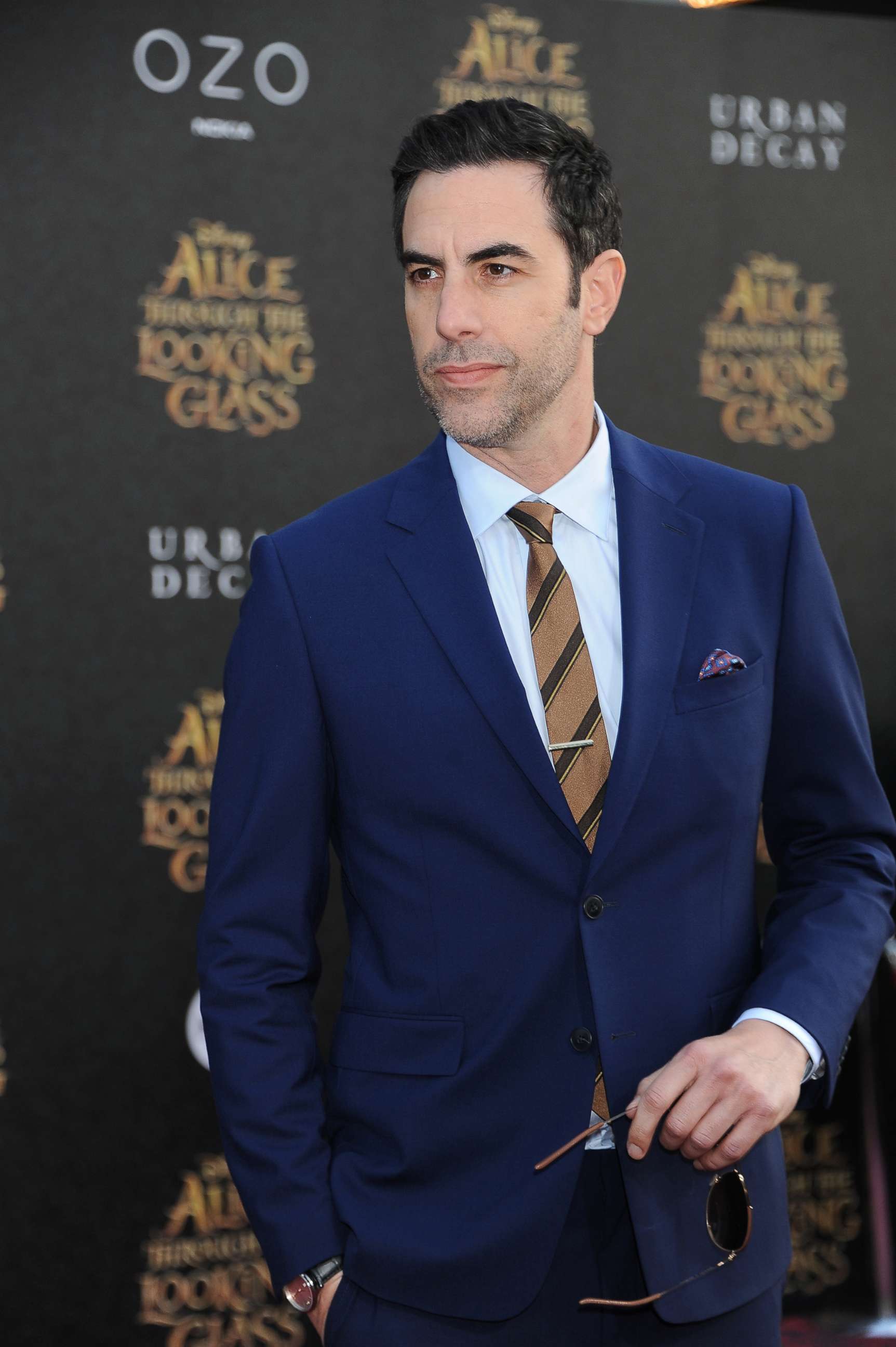 PHOTO: Sacha Baron Cohen attends the premiere of Disney's 'Alice Through the Looking Glass' at  the El Capitan Theater on May 23, 2016 in Hollywood, Calif.