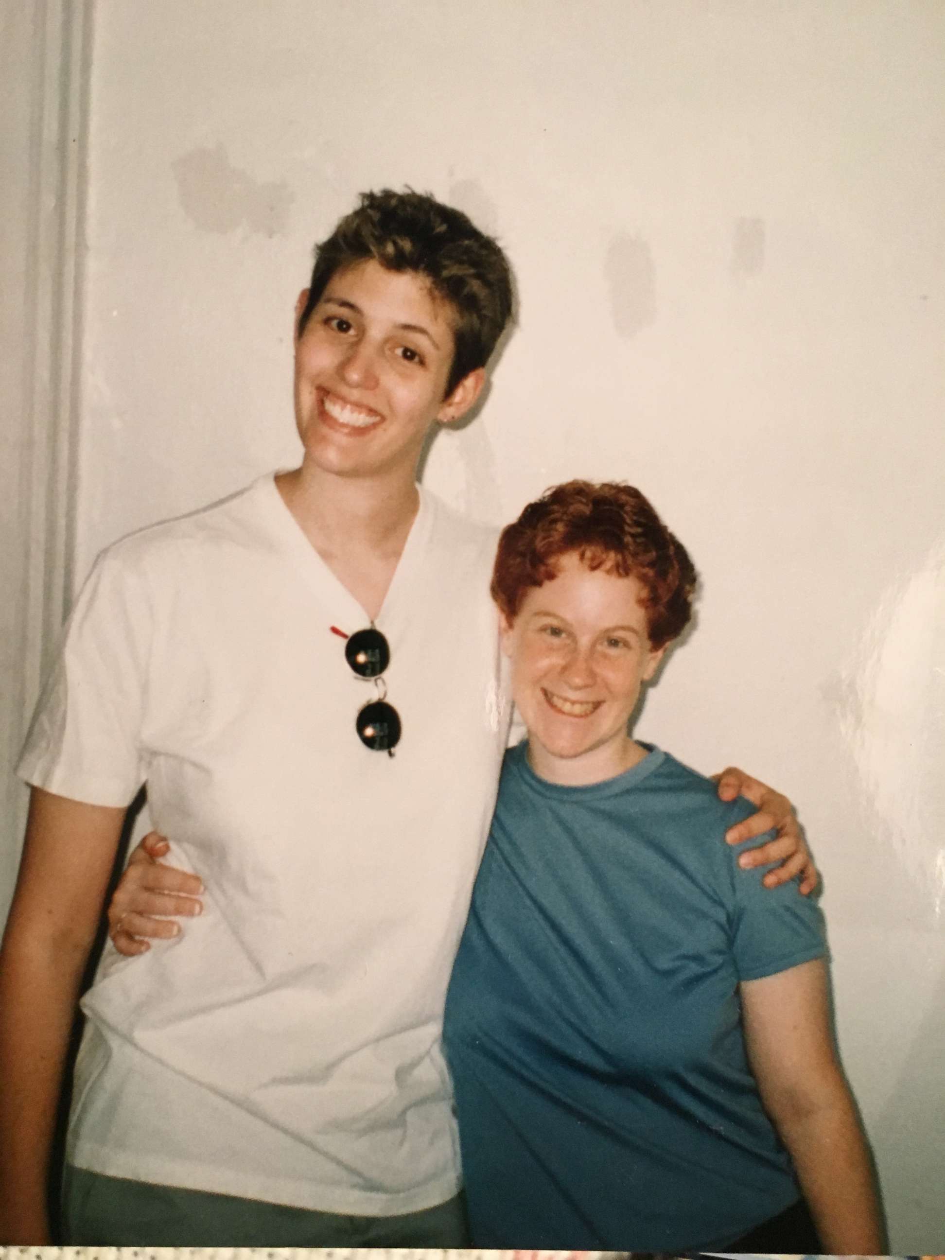 PHOTO: Sally Kohn is pictured in this undated photo from her early 20s with her high school sweetheart.