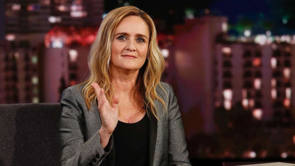 Samantha Bee appears on "Jimmy Kimmel Live!" on May 24, 2018.