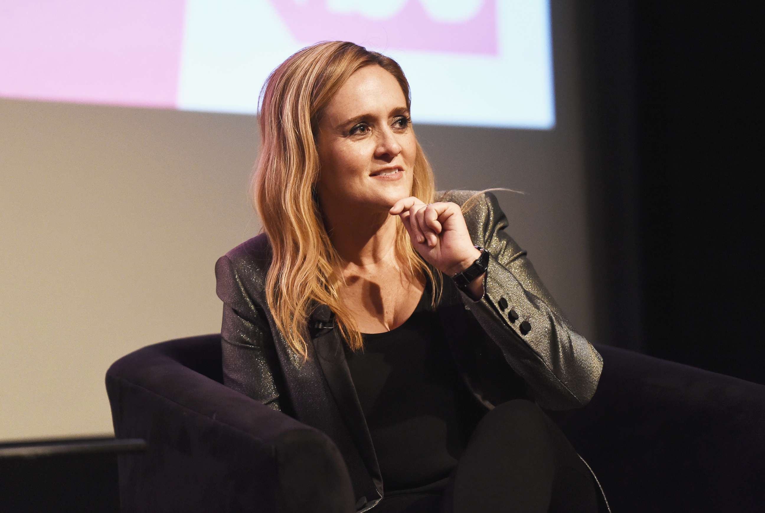 PHOTO: Samantha Bee attends TBS' "Full Frontal With Samantha Bee" FYC Event at the Writers Guild Theater on May 24, 2018, in Beverly Hills, Calif.
