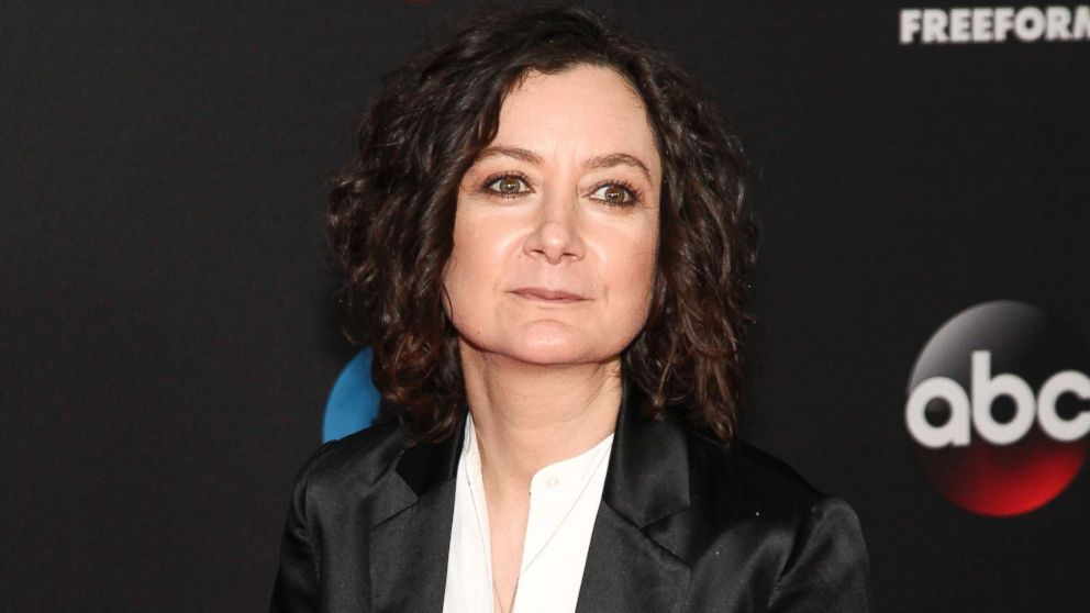 Gilbert, who played Darlene and was a producer on ABC's just-canceled reboot of "Roseanne," spoke out publicly for the first time Monday.