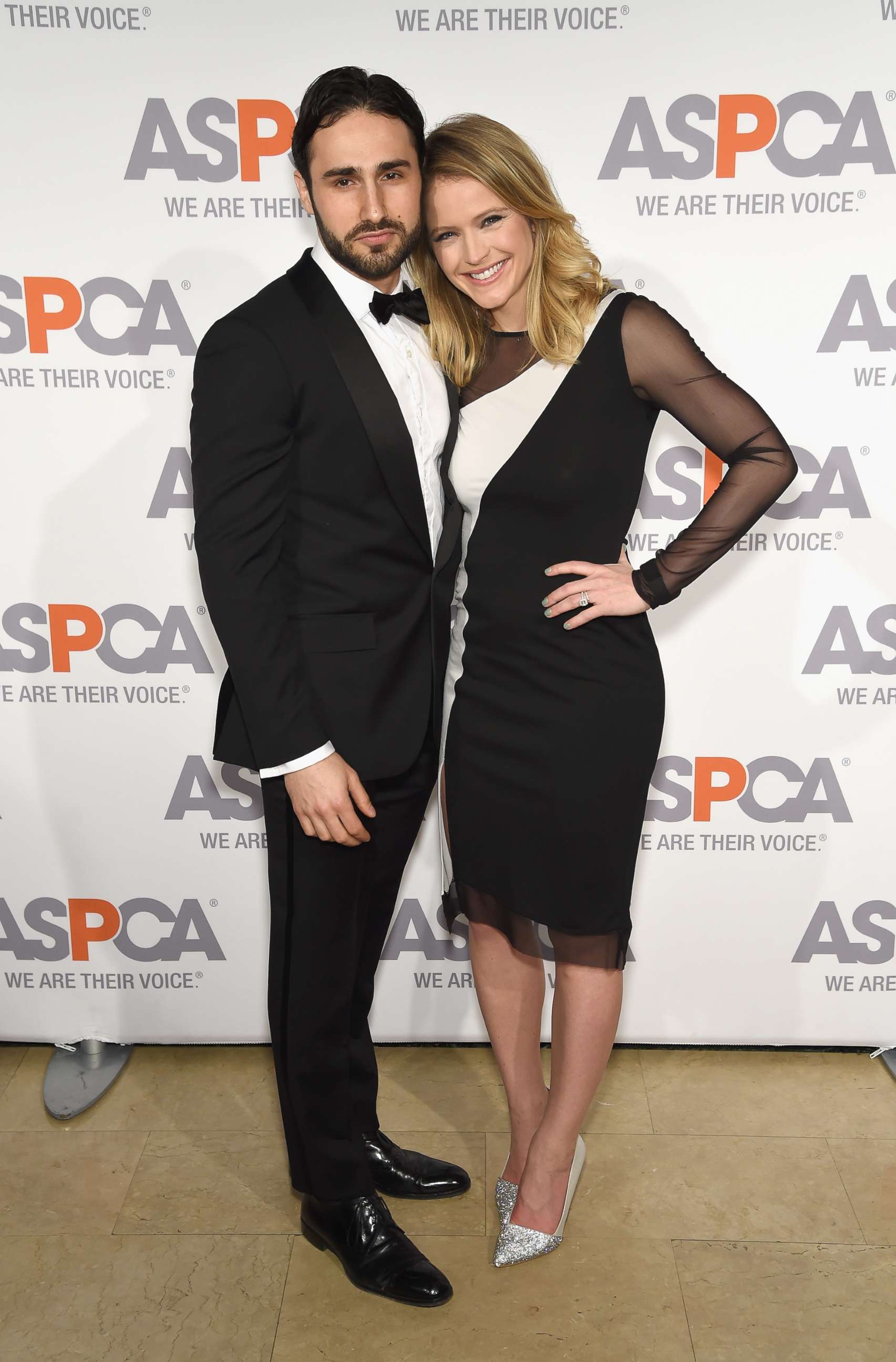PHOTO: Max Shifrin (L) and Sara Haines attend ASPCA'S 18th Annual Bergh Ball honoring Edie Falco and Hilary Swank at The Plaza Hotel, April 9, 2015 in New York City. 