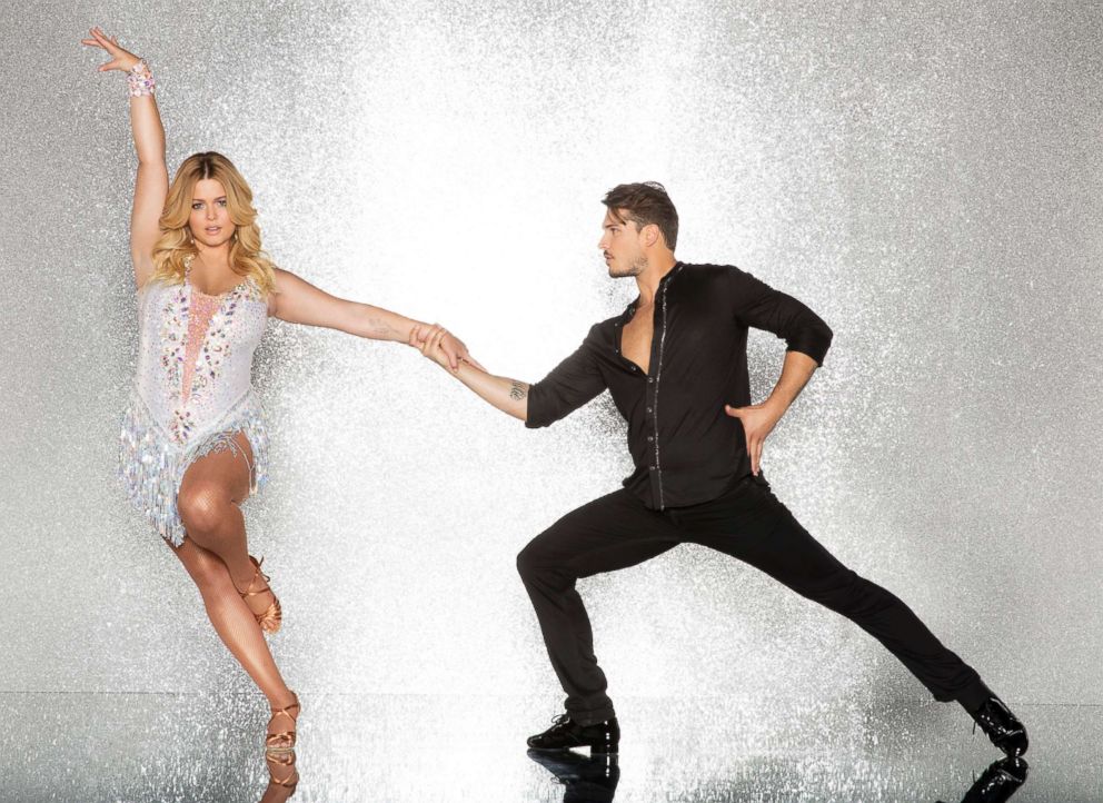 PHOTO: Sasha Pieterse and pro dancer Gleb Savchenko will compete for the mirror ball title on the new season "Dancing With The Stars."