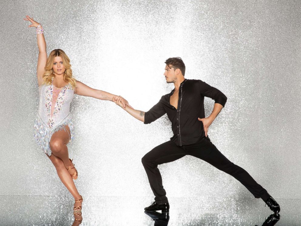 PHOTO: Sasha Pieterse and pro dancer Gleb Savchenko will compete for the mirror ball title on the new season "Dancing With The Stars."