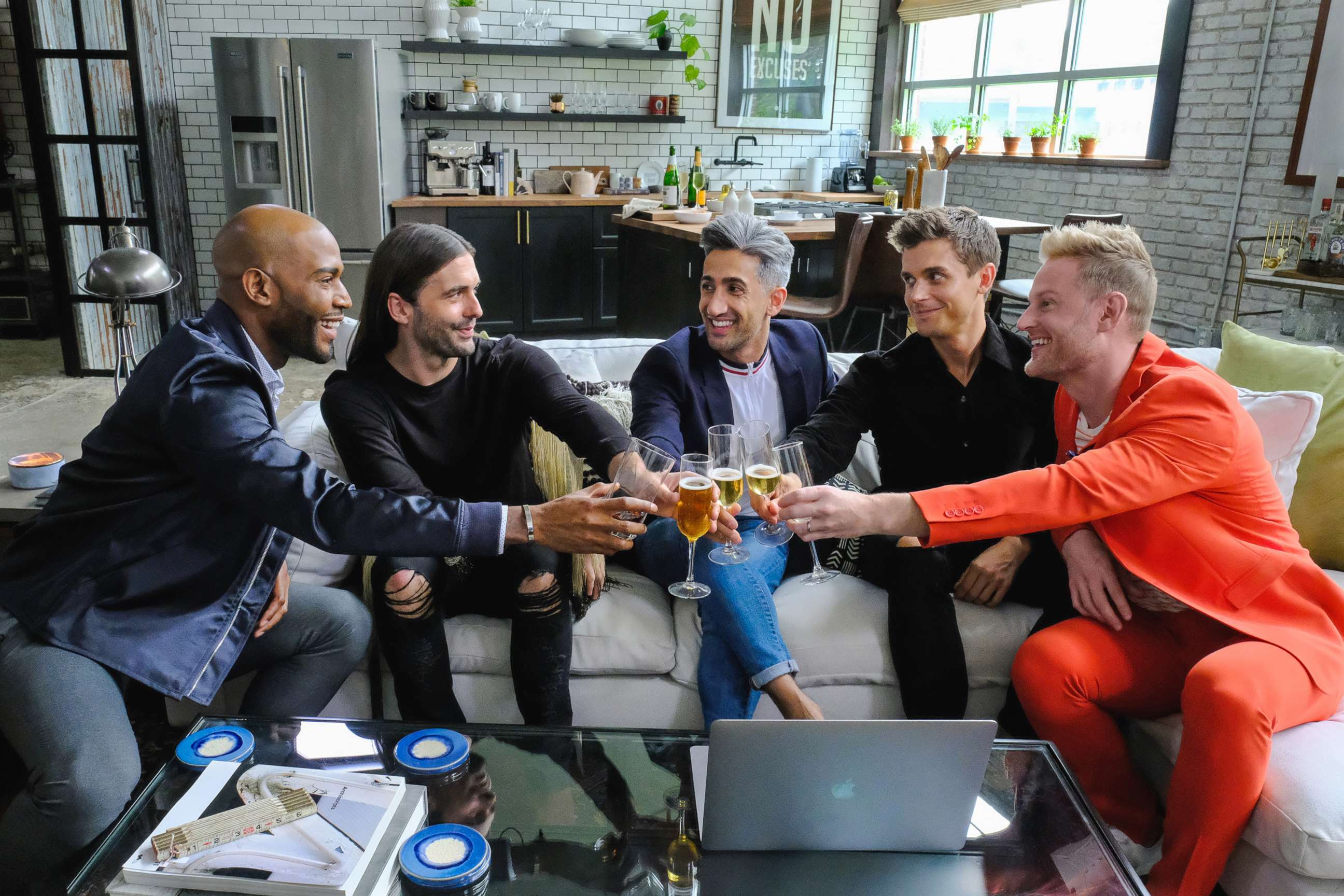 PHOTO: A production still for "Queer Eye for the Straight Guy" is seen here. 