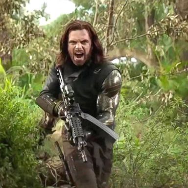 PHOTO: Sebastian Stan in a scene from "Avengers: Infinity War," 2018.