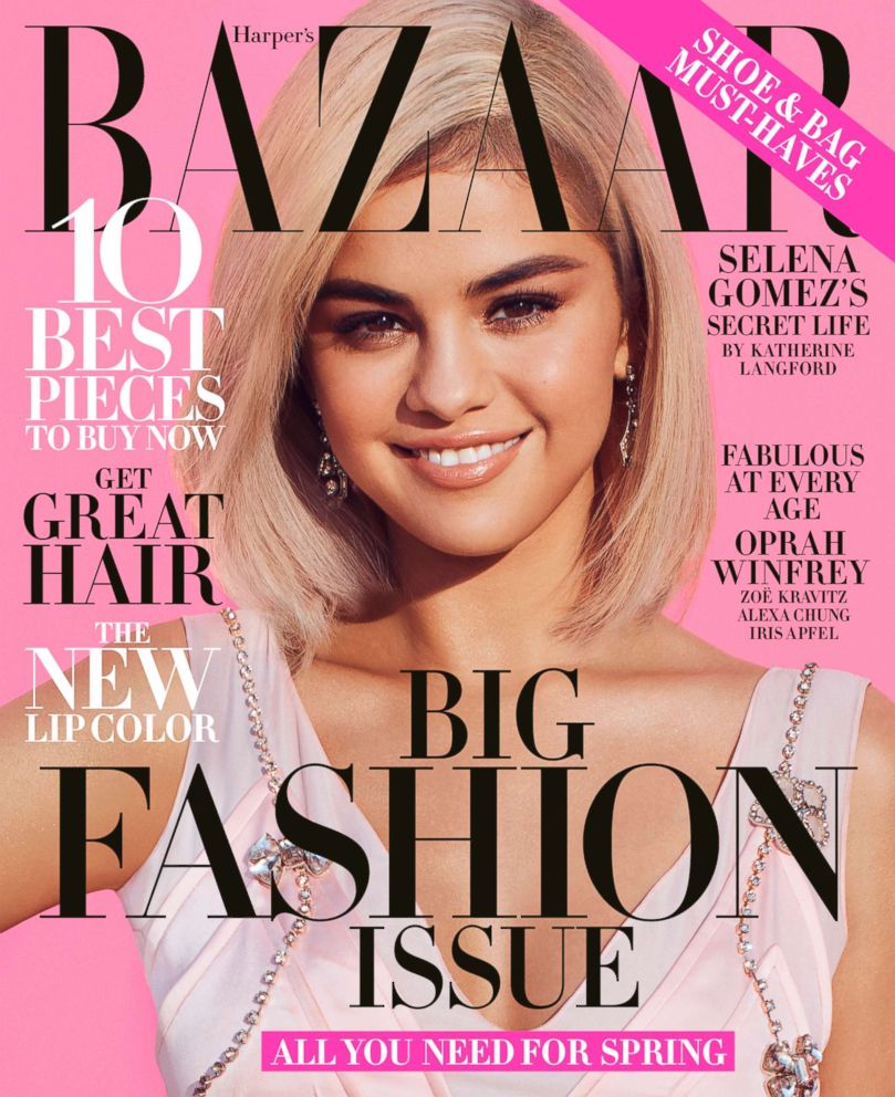 PHOTO: Selena Gomez is the March cover story for Harper's Bazaar. 