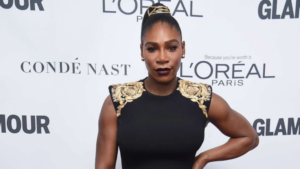 PHOTO: Serena Williams attends Glamour's 2017 Women of The Year Awards at Kings Theatre, Nov. 13, 2017, in Brooklyn, N.Y.