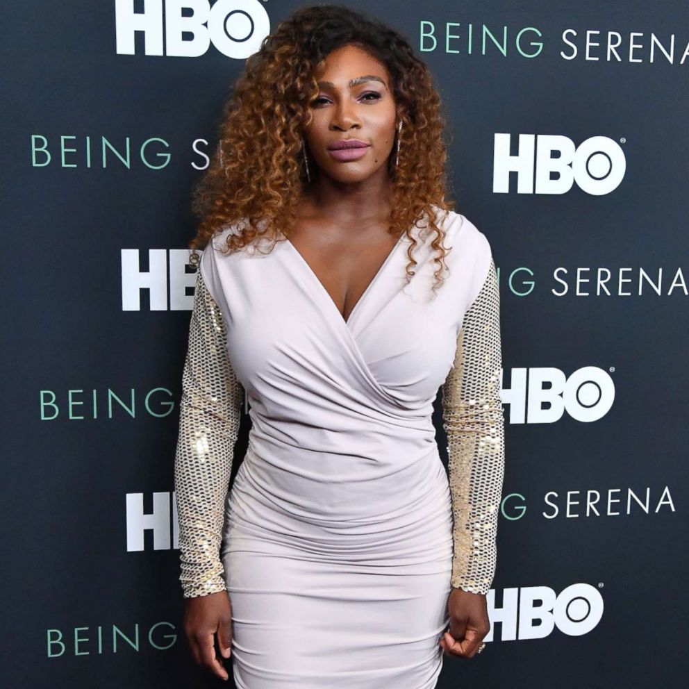 Serena Williams dons catsuit in 1st post-maternity major