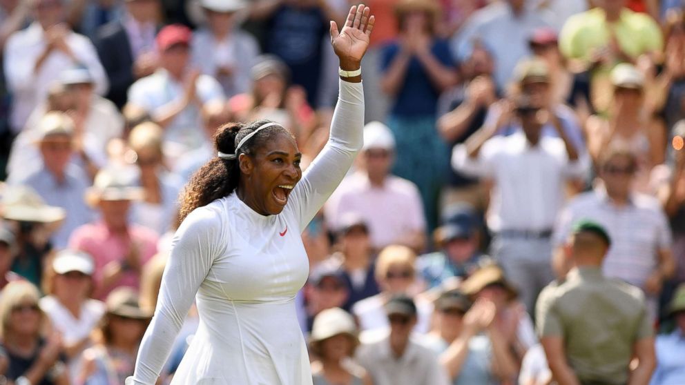 VIDEO: Serena Williams advances to her 10th Wimbledon final 