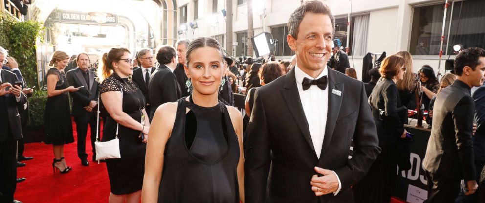 Seth Meyers Says Wife Gave Birth To Their Baby In A Pair Of - 