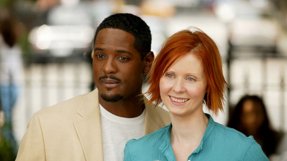 PHOTO: Blair Underwood, as Dr. Robert Leeds, and Cynthia Nixon, as Miranda Hobbes, in a scene from "Sex and the City."