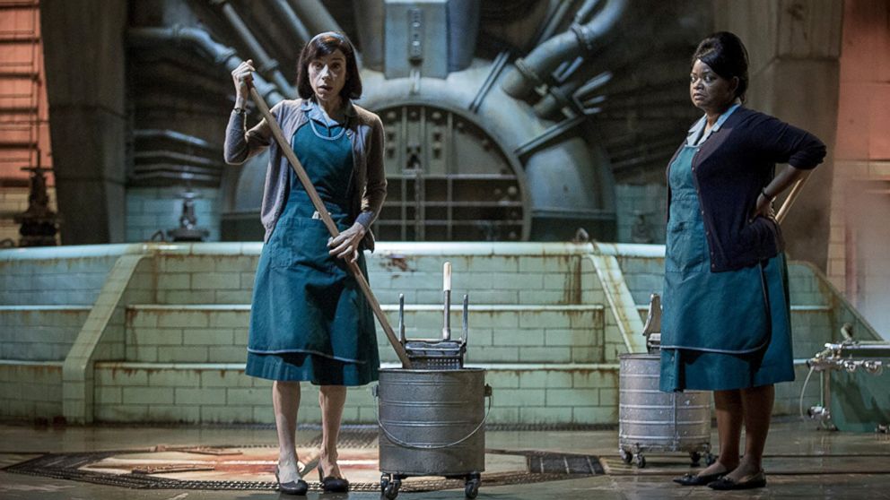 PHOTO: Sally Hawkins, left, and Octavia Spencer in a scene from "The Shape of Water."