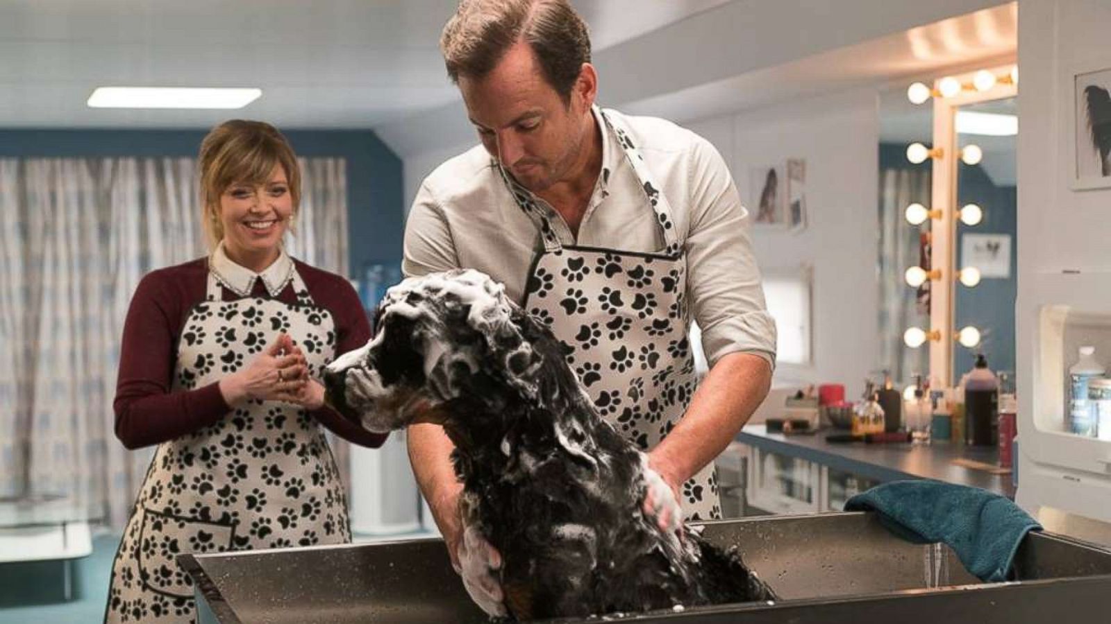 PHOTO: Show Dogs the movie starring Natasha Lyonne and Will Arnett.