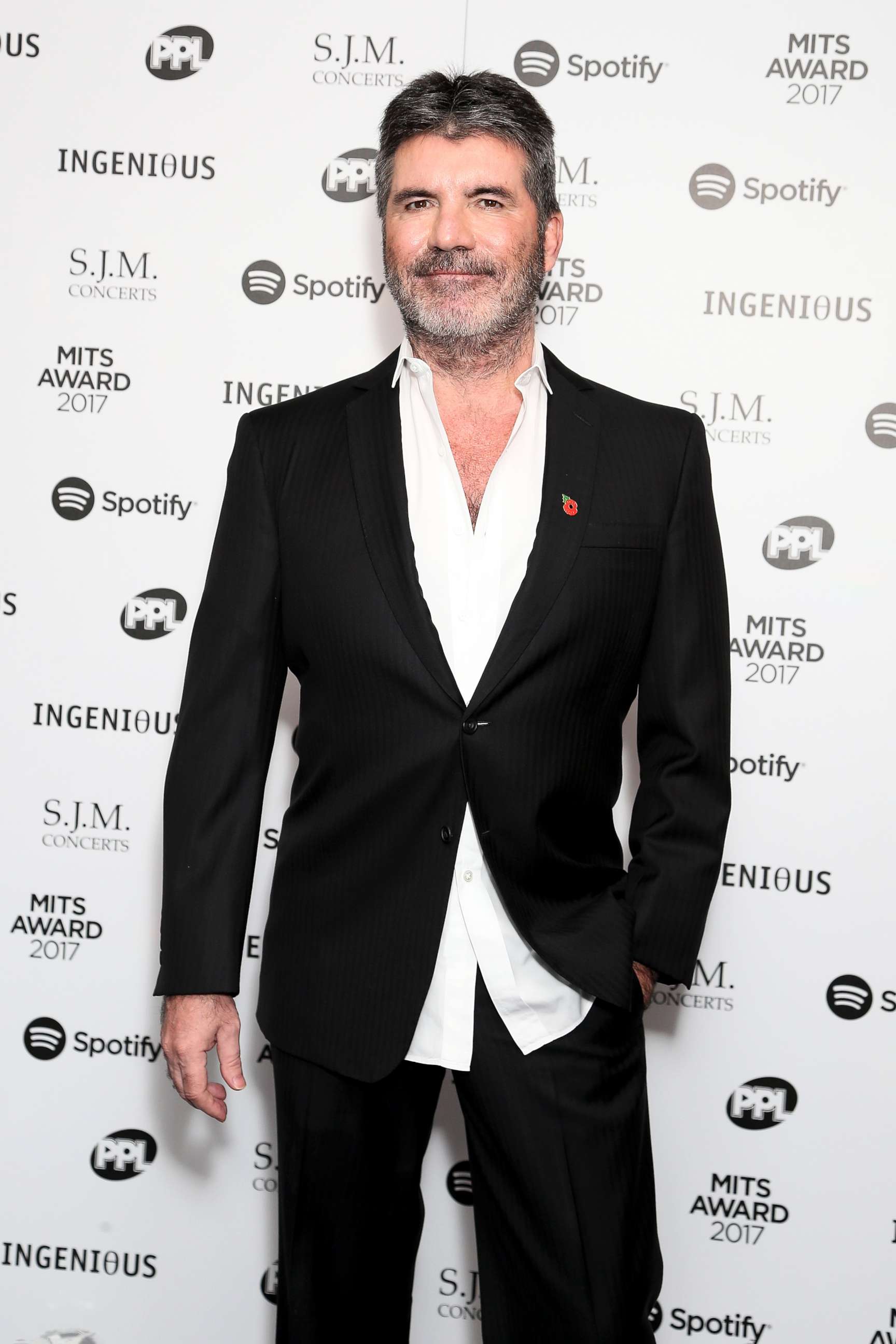 PHOTO: Simon Cowell attends the 26th annual Music Industry Trust Awards held at The Grosvenor House Hotel on Nov. 6, 2017, in London, England.