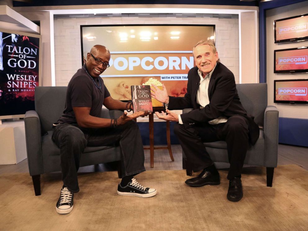 PHOTO: Wesley Snipes appears on Popcorn with Peter Travers at ABC News studios, July 26, 2017, in New York City.